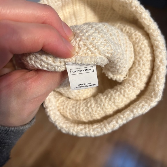 Kids 2pk Beanies: Love Your Melon & handmade - Picture 6 of 7